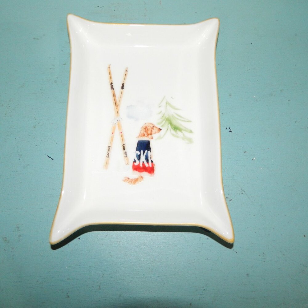 Mark & Graham X Gray Malin Ski Dog Catchall